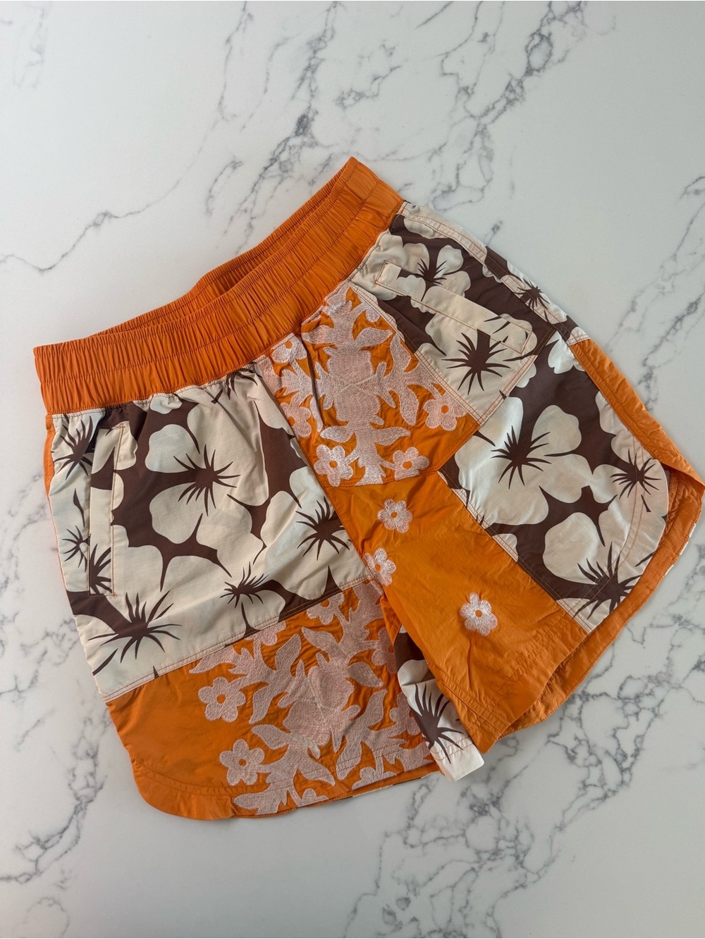 FP Movement Prime Time Shorts - Vintage Tropical Print - Size Small
